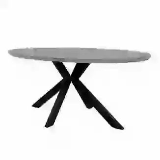 Wood Effect SmarTop Oval Dining Table in 2 Sizes